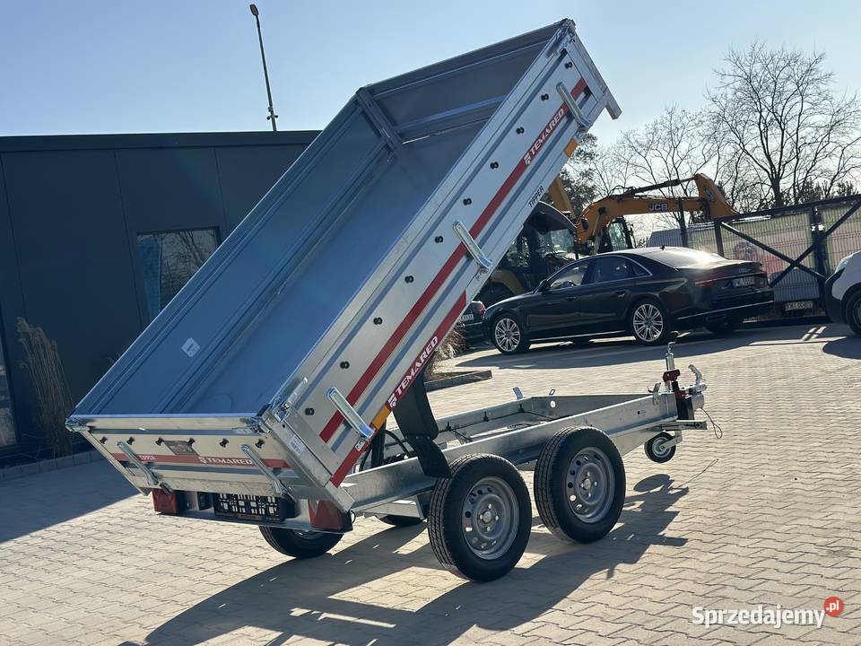 Przyczepa TEMARED TIPPER 2515 CS DMC 1500 wielkopolskie Cegielsko