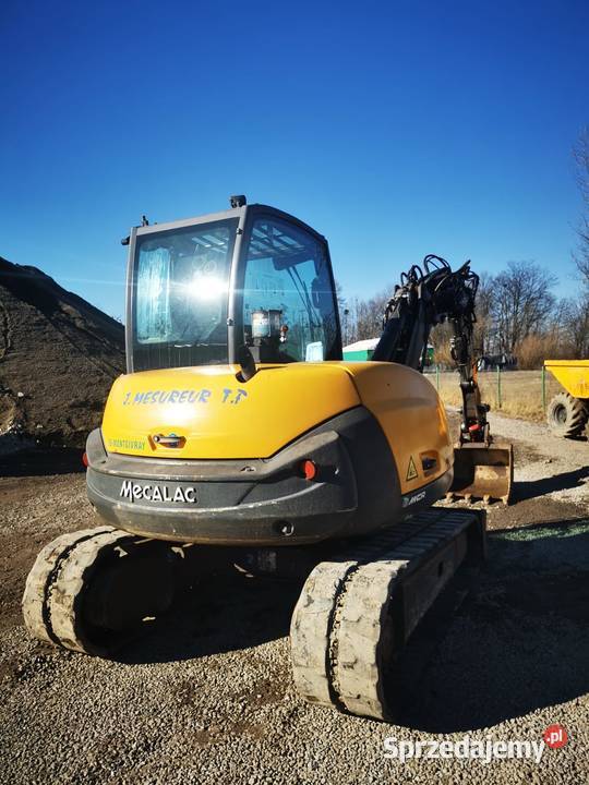 Koparka mecalac 6 M C R Pług Koparki Cieszyn sprzedam