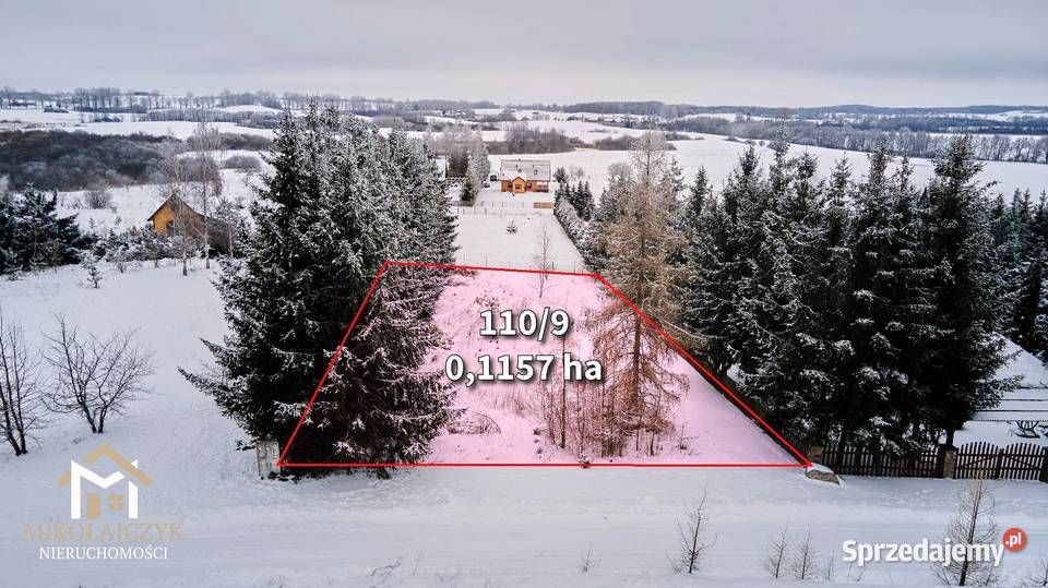 Działki rekreacyjne jeziorem Luterskim 011 ha Piszewo