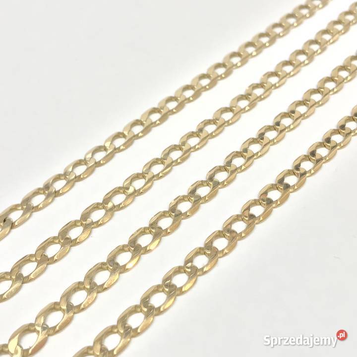 Złoty ŁAŃCUSZEK damski 585 14K cudowna PANCERKA sprzedam