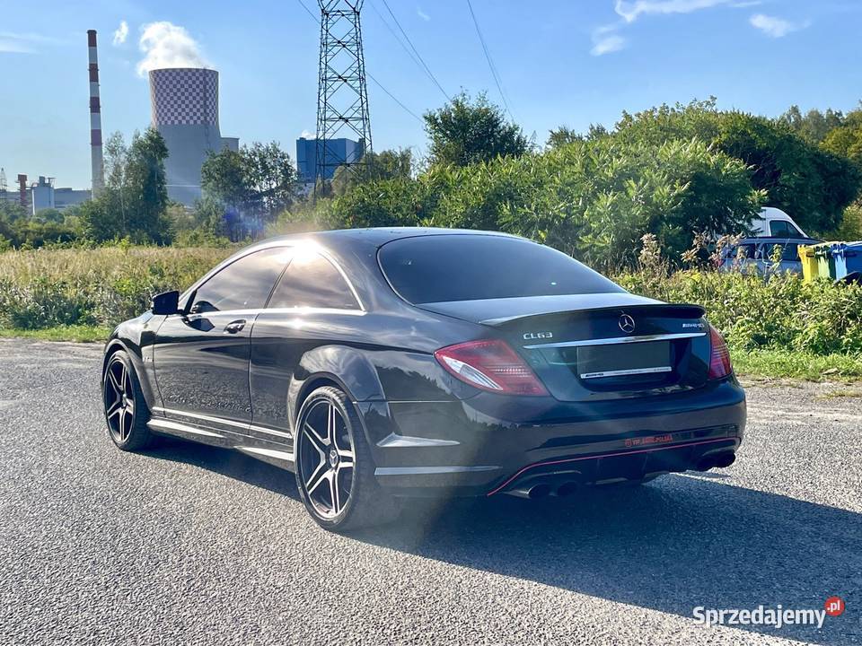 Mercedes S Coupe CL 63 AMG 525 DIABEŁ Night CL śląskie Dąbrowa Górnicza
