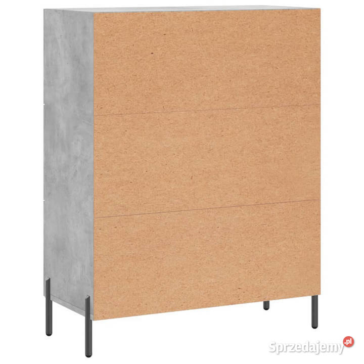 Szafka szarość betonu 695x34x90 materiał mazowieckie