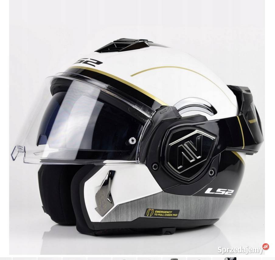 Kask szczękowy LS 2 lubelskie Lublin sprzedam