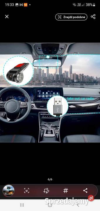 Nowa kamera samochodowa FullHD ostatnia sztuka Pozostałe Krosno