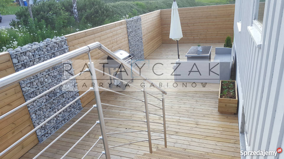 Ogrodzenie gabionowe gabiony gabion PRODUCENT Gorzów Wielkopolski