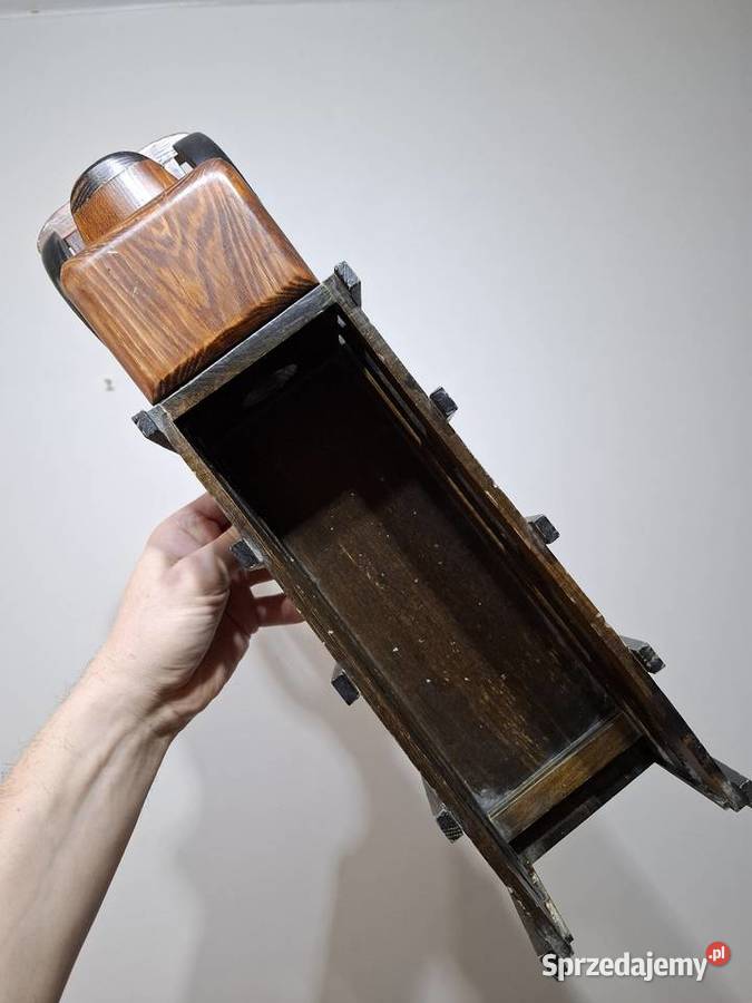 Samochód drewniany kolekcjonerski dekoracyjny Kraków