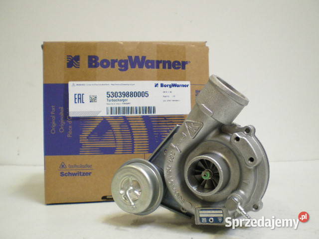 Turbosprężarka BorgWarner KKK 53039700005 Turbosprężarki mazowieckie Siedlce