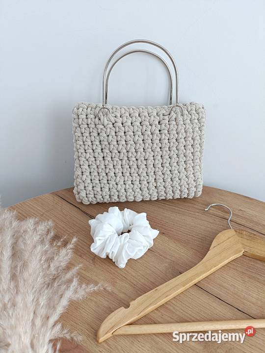 Torebka ze sznurka handmade podkarpackie