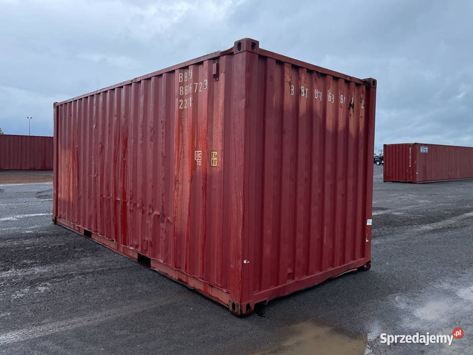 Kontener morski magazynowy 20DV 6 metrowy Łapy sprzedam