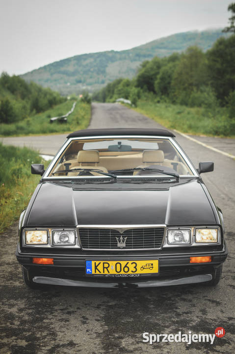 Maserati Biturbo Spyder Zagato 1987 wspomaganie kierownicy Bielsko-Biała sprzedam
