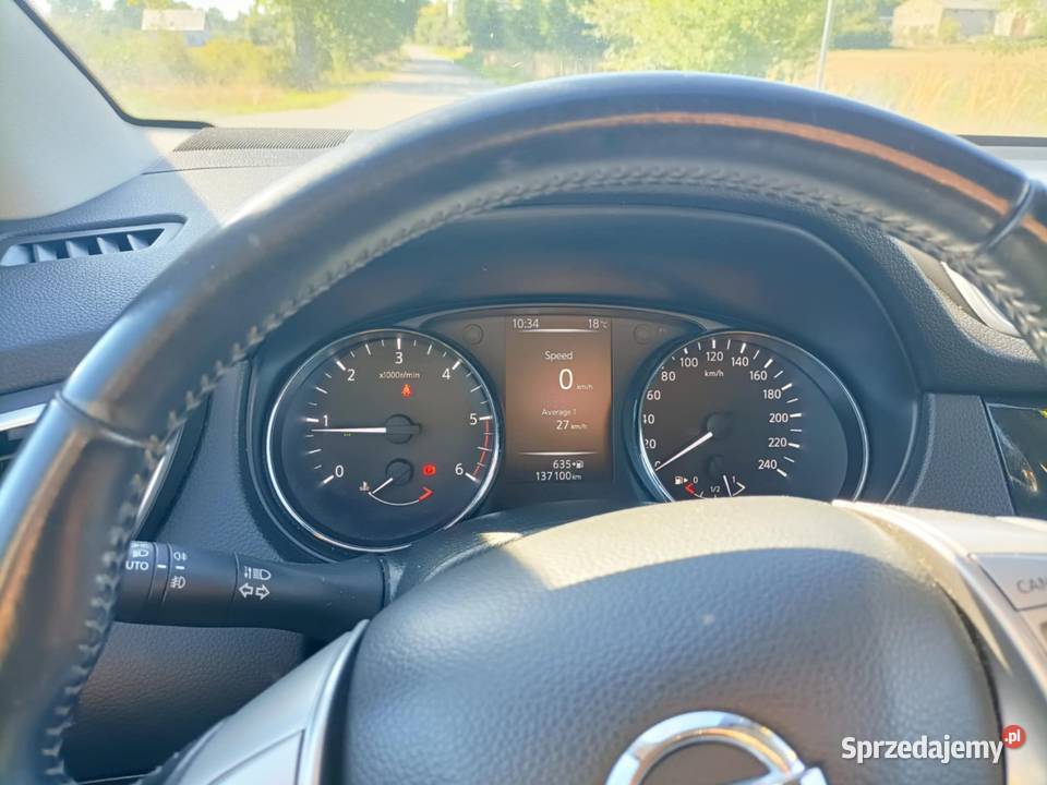 Nissan qashqai II kamera cofania Witaszyce