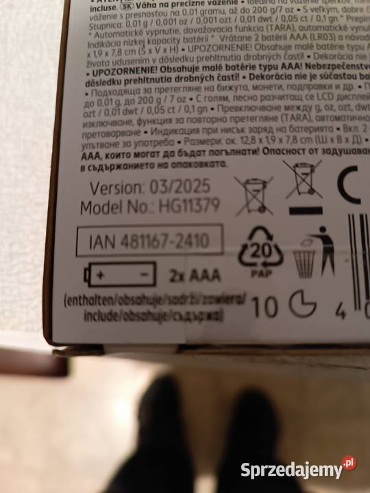 Waga precyzyjna przenośna do 200 g dokładność do Kędzierzyn-Koźle