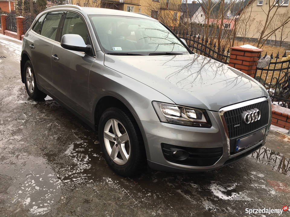 Audi Q5 20 TDI Quattro polski salon VF23 niski grafitowy Strzebielino