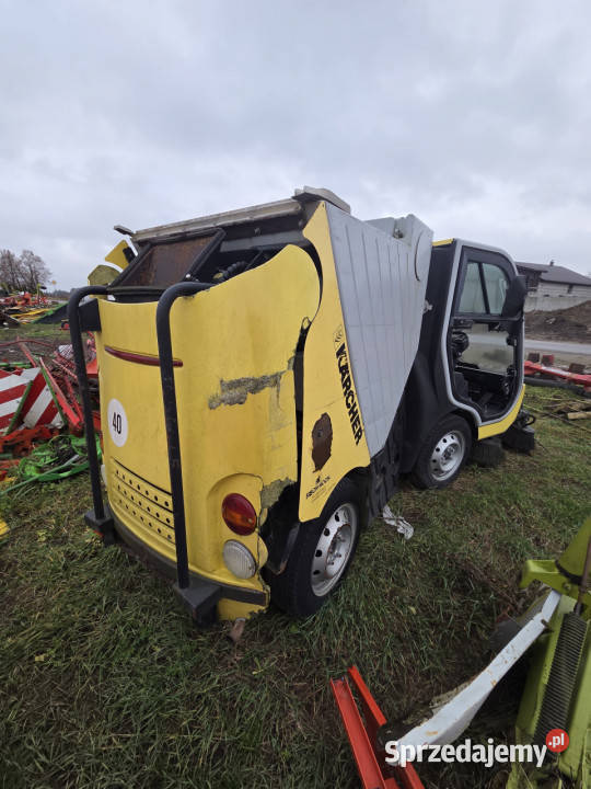 Zamiatarka przegubowa KRCHER ICC 2 D VAT marża Chmielew