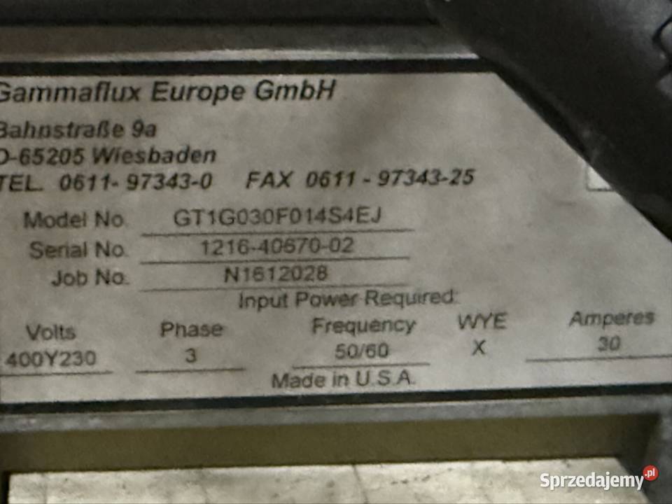 Sterownik temperatury systemu GK formy Łowicz