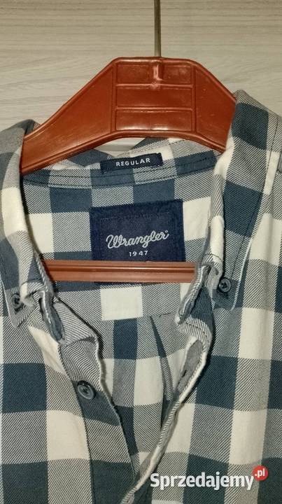 Koszula męska XL Wrangler Pozostałe Pozostałe świętokrzyskie Czarzyzna