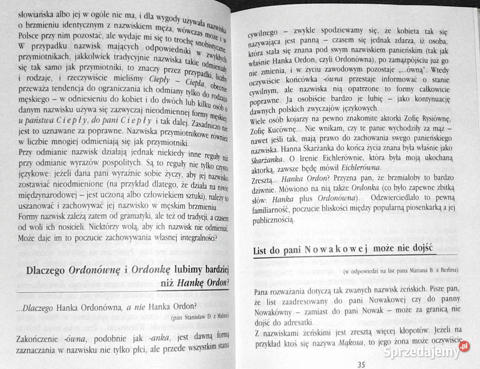 Mówi się porady językowe profesora Bralczyka Chełm