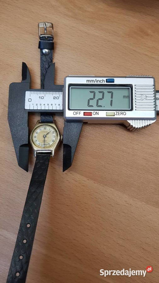 Zegarek mechanicznyAlpina vintage z lat 60tych