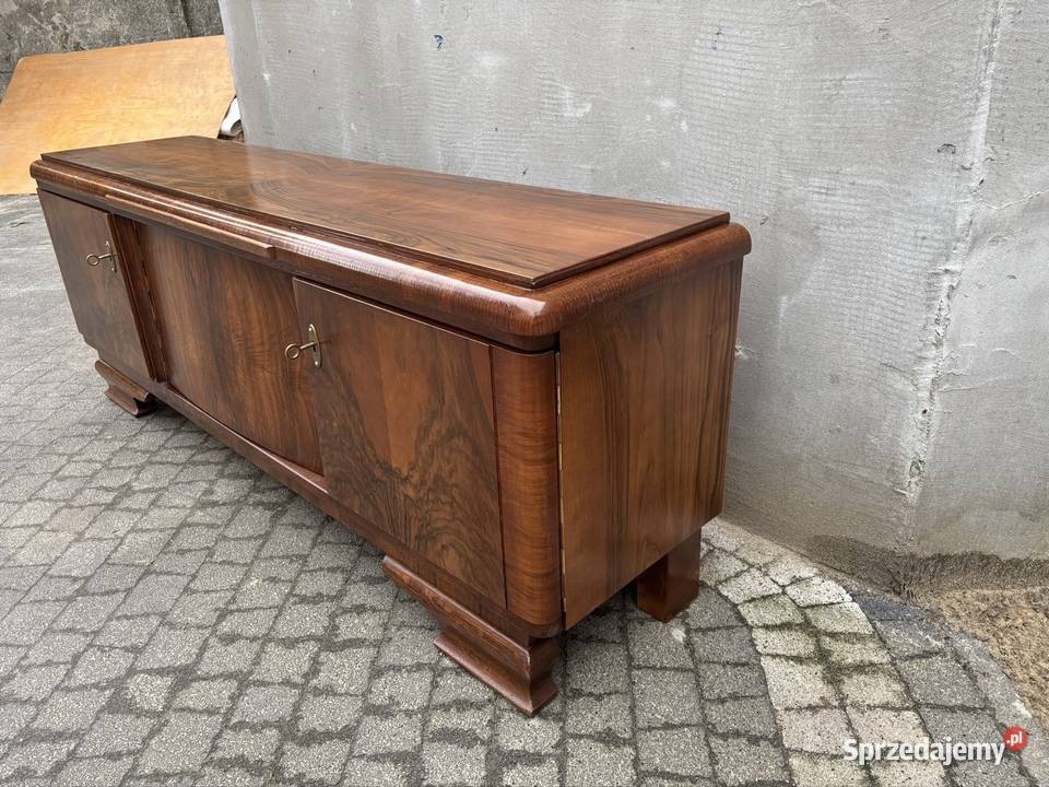 KomodaSzafka RTV Orzech 163 Art Deco Antyk Warszawa