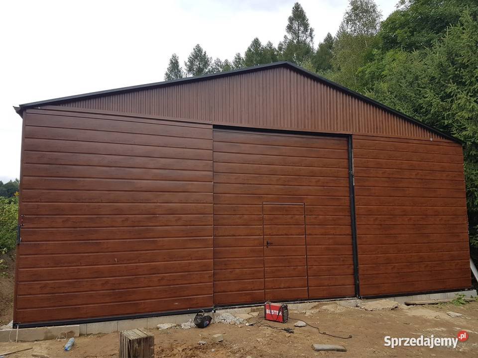Hala blaszana magazynowa Drewnopodobna Kutno sprzedam