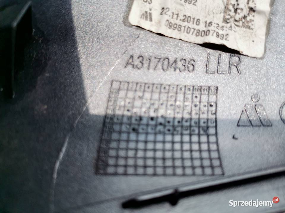 MERCEDES W 205 W 222 PRAWA OBUDOWA LUSTERKA wielkopolskie