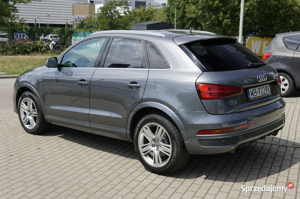 Audi Q3 salon Polska SLine polift bogata wersja Warszawa