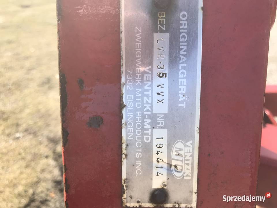 Pług 34 skibowy Kotlarka