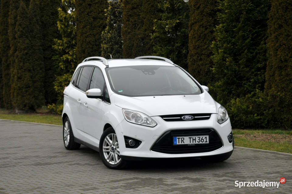 Ford Grand C 20TDCI163LiftNaviKameraKeyless podgrzewane fotele Ostrów Mazowiecka