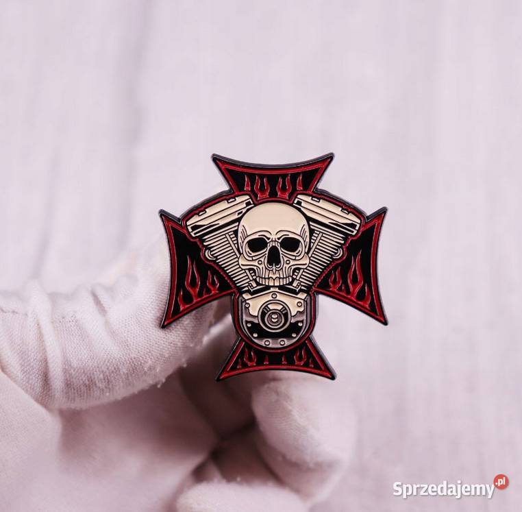 DEKORACJA PINS PRZYPINKA DO MOTOCYKLA CHOPPER HD Sosnowiec sprzedam
