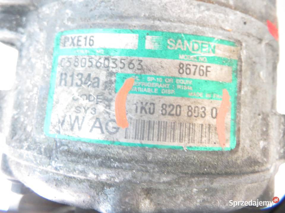 KOMPRESOR KLIMATYZACJI VW GOLF PLUS 20 TDI 16V