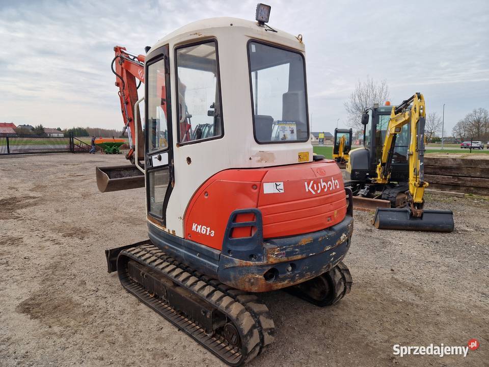 Minikoparka Kubota KX 613 2011r 26 tony lubelskie