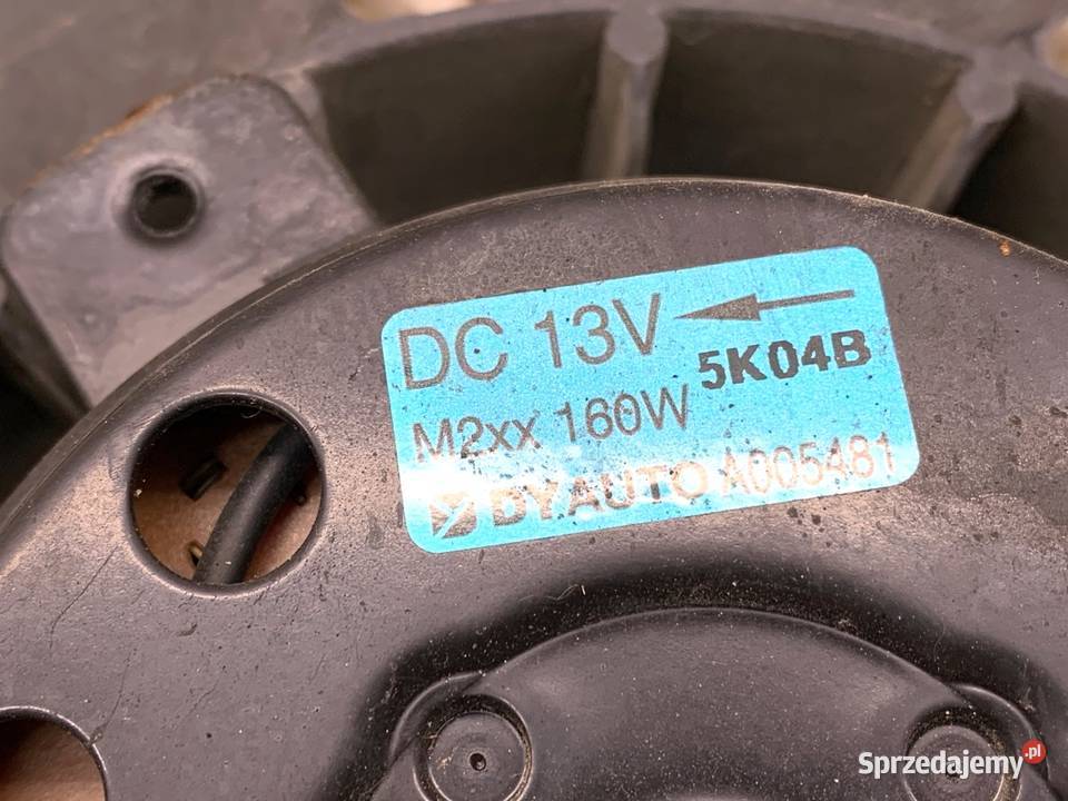 WENTYLATOR CHŁODNICY OPEL KARL 10 75 A005481