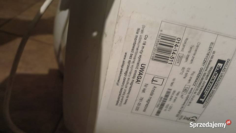 Bojler elektryczny 140 litrow Bojlery Włocławek