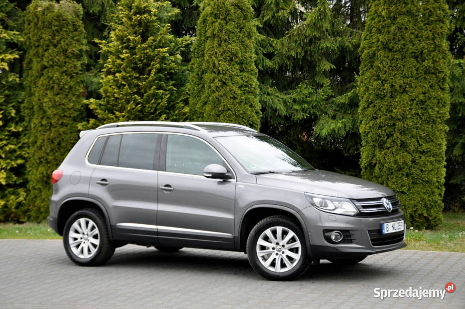 Volkswagen Tiguan 20TDI1774MotionDSGXenonLedDuża wspomaganie kierownicy Ostrów Mazowiecka