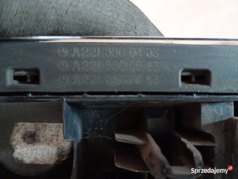 Mercedes w221 sklasa lift grill atrapa radar osobowe