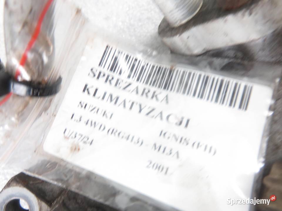 KOMPRESOR KLIMATYZACJI SUZUKI IGNIS FH 13 małopolskie sprzedam
