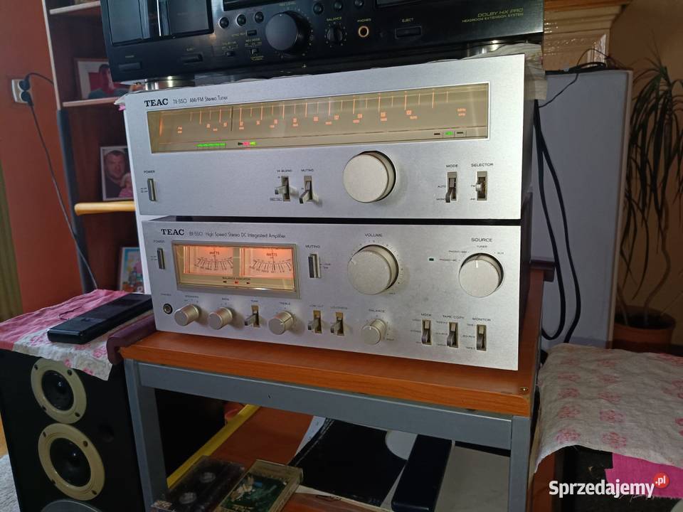 Piękny zestaw zmacniacz radio Vintage TEAC Chorzelów