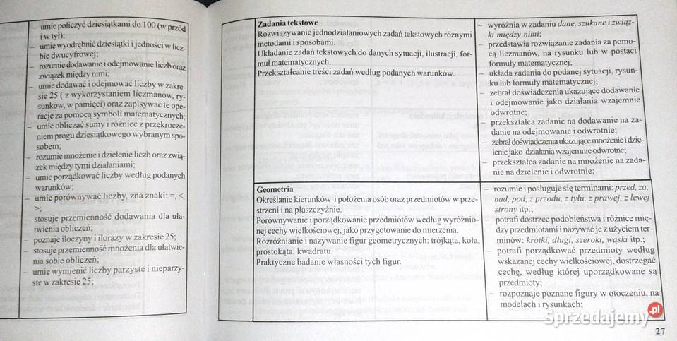 Moja szkoła Program zintegrowanej edukacji w kl