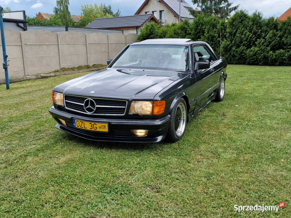 Mercedes W126 SEC 560 V8 AMG Recaro BBS Zabytek Strobice sprzedam