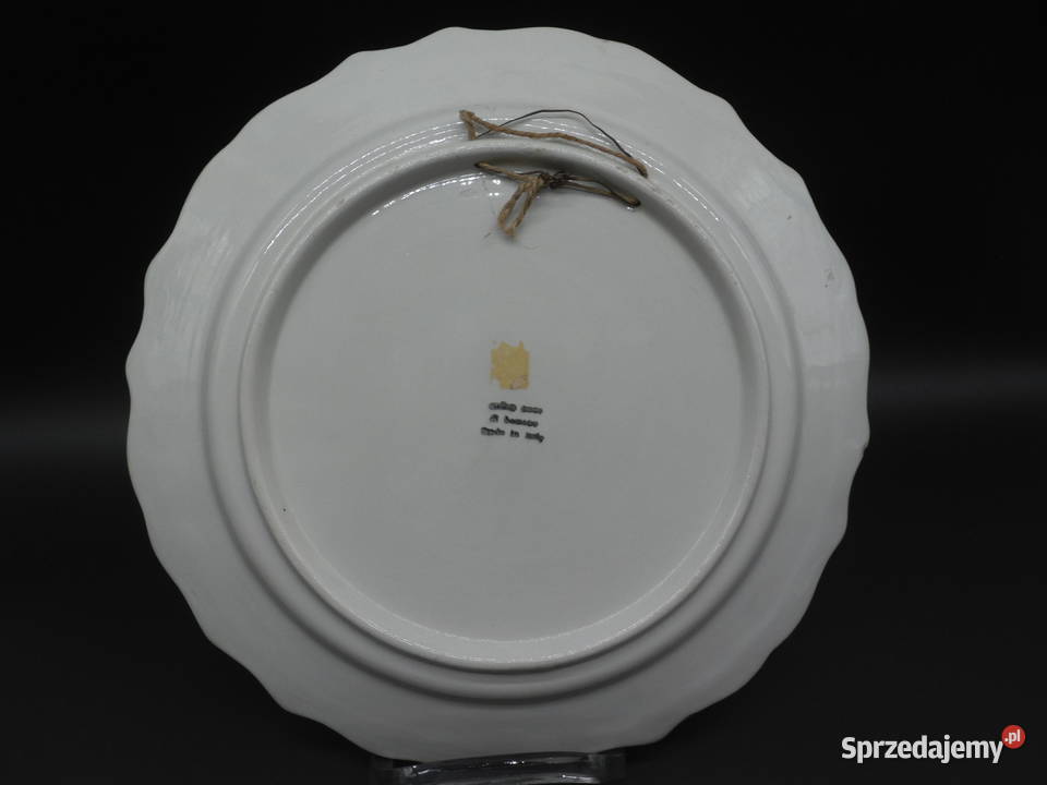 Ceramiczny talerz ścienny Bassano WŁOCHY Raszków