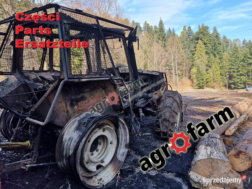 Valtra 8150 części skrzynia biegów zwolnica oś dolnośląskie Byków