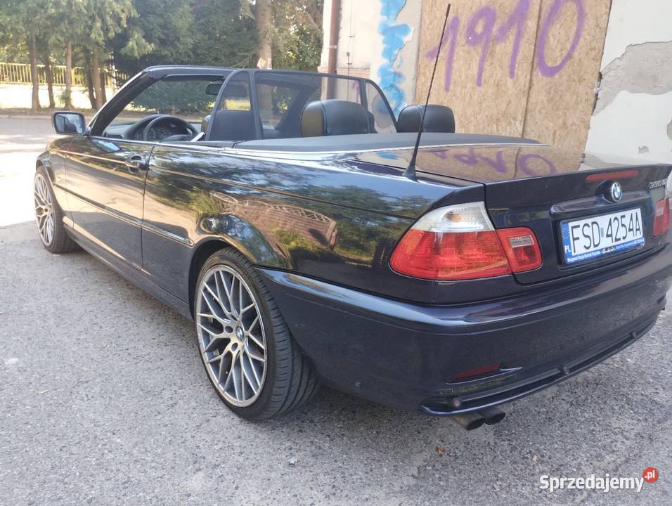 Bmw E46 Cabrio M54 170 alufelgi 19 elektryczne szyby sprzedam