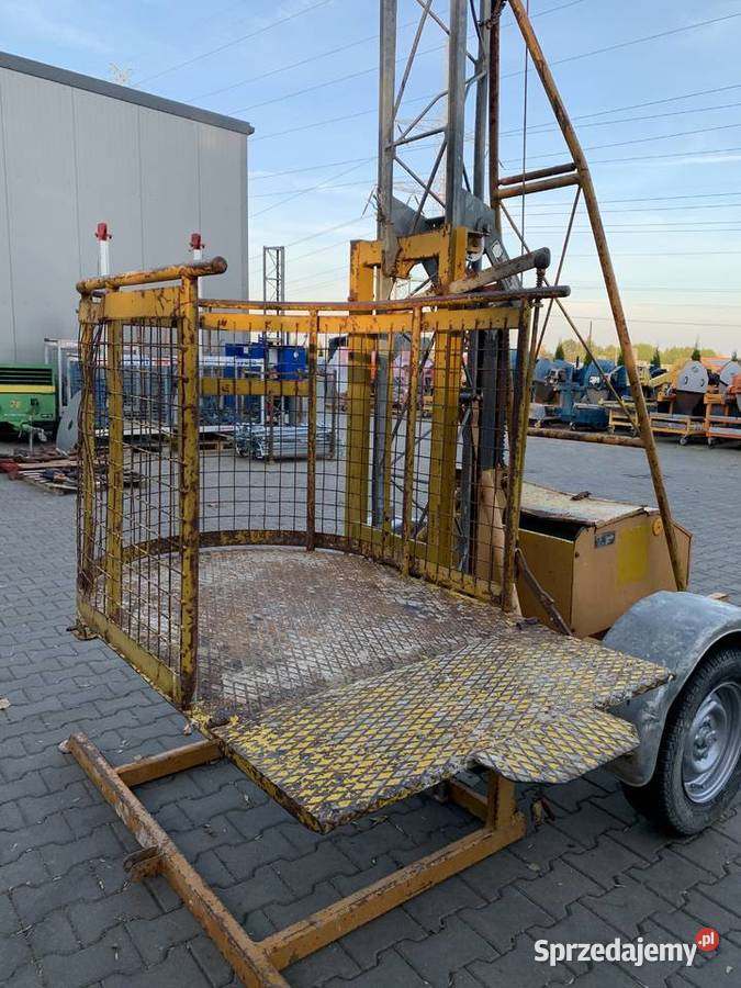 Winda Budowlana wyciąg HERZOG Junior 200 HD Ślesin