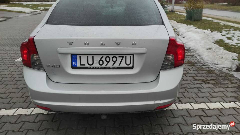 Volvo S40 II 2008 16 benzyna gaz Łęczna