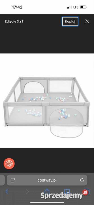 Kojec dzieci z piłeczkami Łowicz