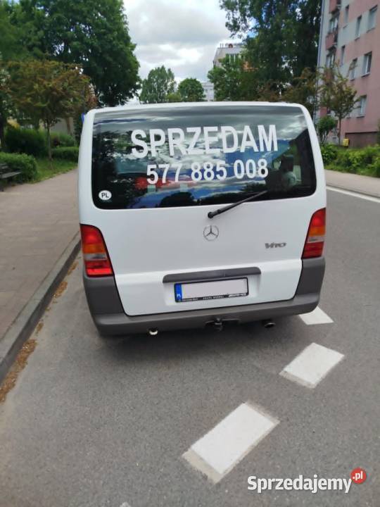 Mercedes VITO 1998 23 benzyna gaz Rok produkcji 1998 Częstochowa