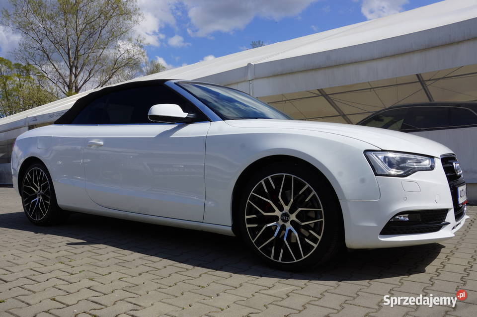 Audi A5 20 TDI CR 177 Cabrio Lift SLine BO Navi Nowy Sącz