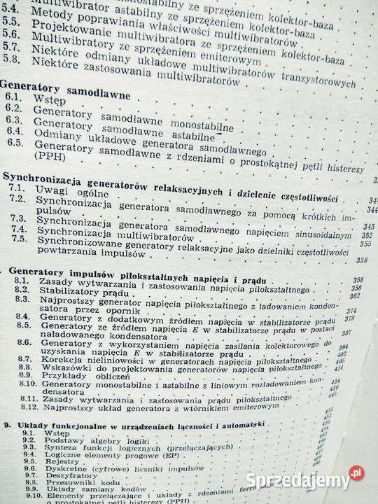 Teoria i obliczenie Półprzewodnikowych układów Antykwariat Warszawa