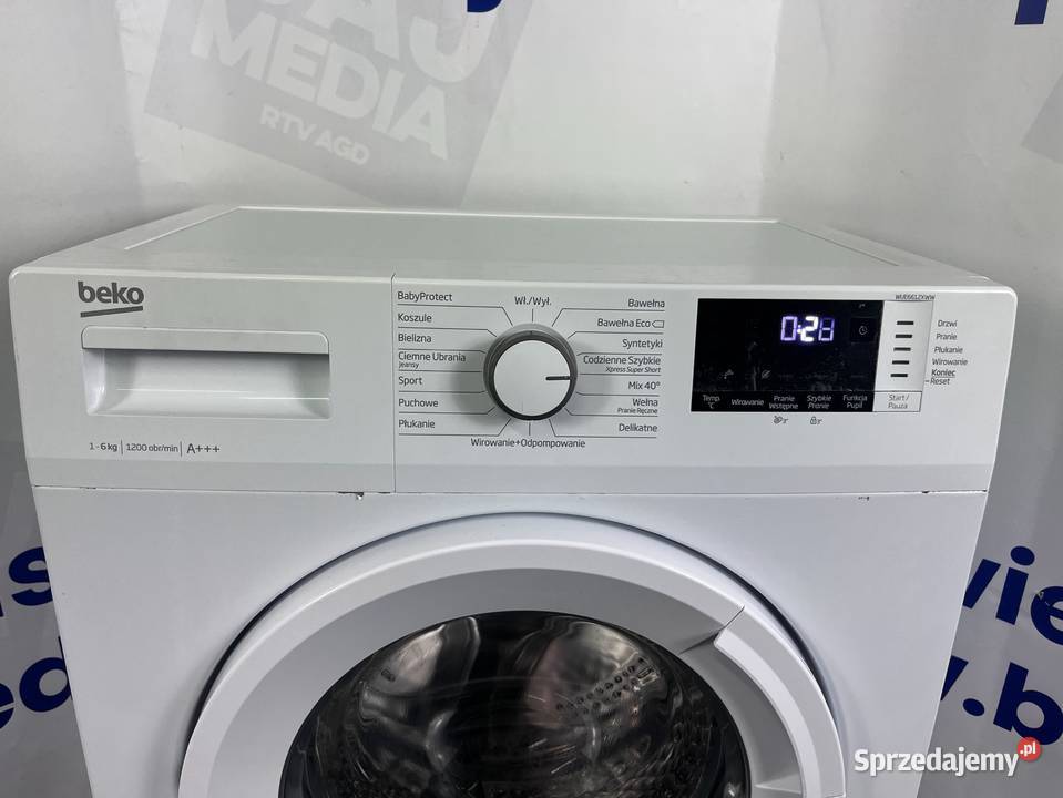 Nowoczesna Pralka Beko 6 1200 ob A Wiejca