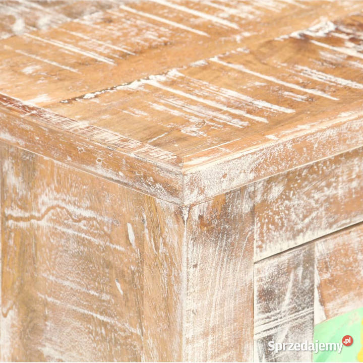 Szafka 61x35x76 surowe drewno akacjowe WM321792 Warszawa